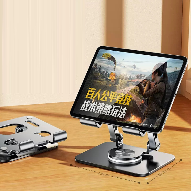 Support de tablette en alliage d'aluminium rotatif à 360 degrés