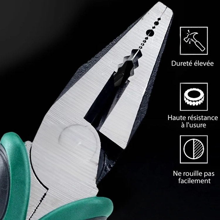 Pince à fil durable et peu gourmande en main-d'œuvre