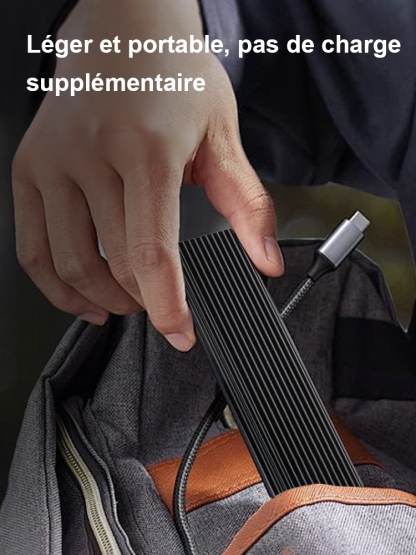 Disque SSD portable mini 16To à grande capacité, interface Type-C