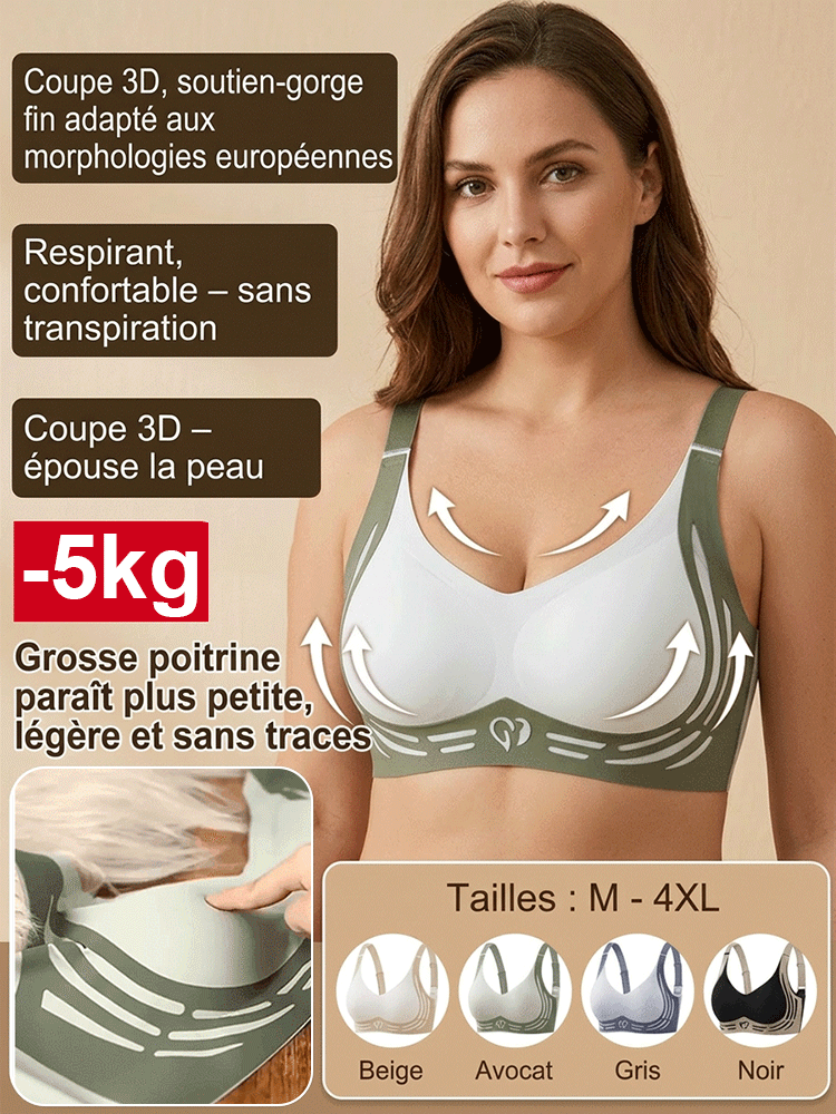 Des soutiens-gorge qui préviennent l'affaissement des seins, maintiennent leur fermeté et rehaussent le charme féminin.