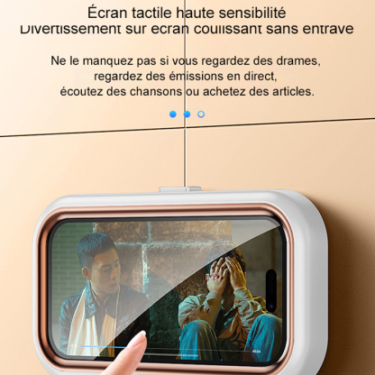 Étui pour téléphone portable mural étanche et anti-buée JC-Bathroom