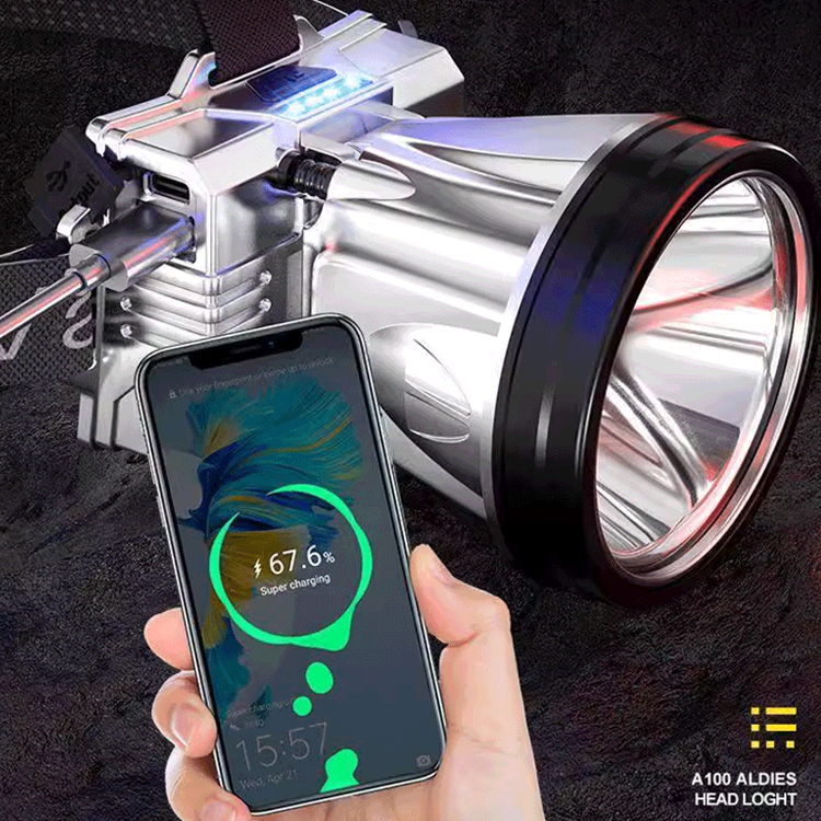 Phare à LED à faisceau long et puissant