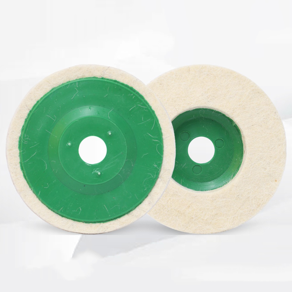 Disque de polissage en laine
