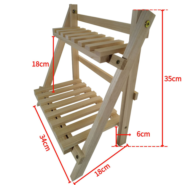 Ins Wooden Double Layer Kitchen Shelf Home Storage Organization Table Shelf Room Accessories Bathroom Spice Rack Holder