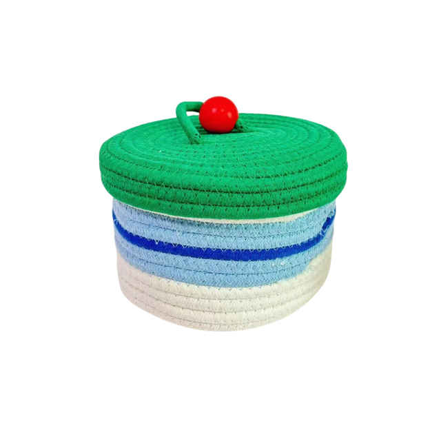 Baumwoll-Aufbewahrungskorb für Zuhause，Unterwäsche-Aufbewahrungskorb