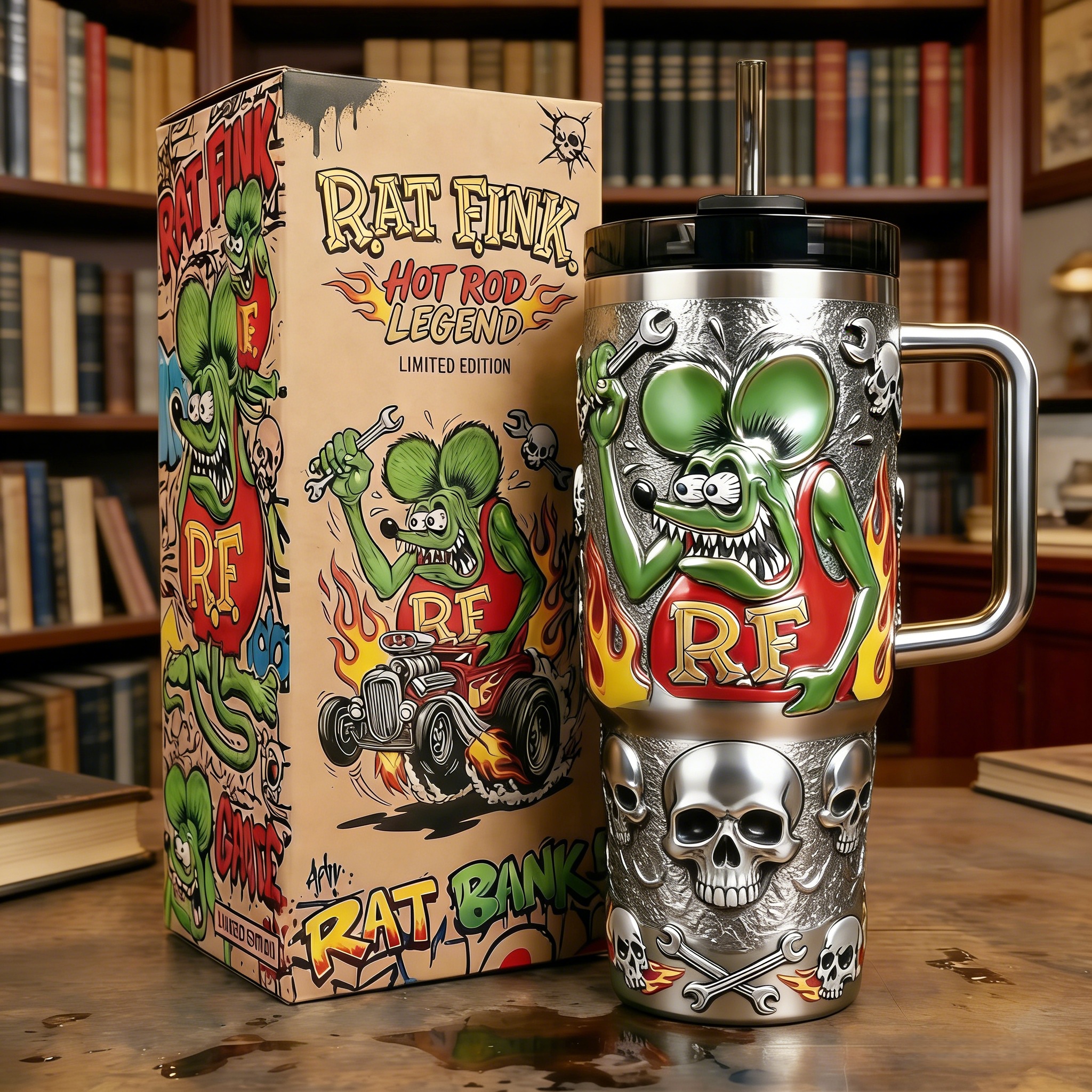 Rat Fink Garage Edition Tumbler
