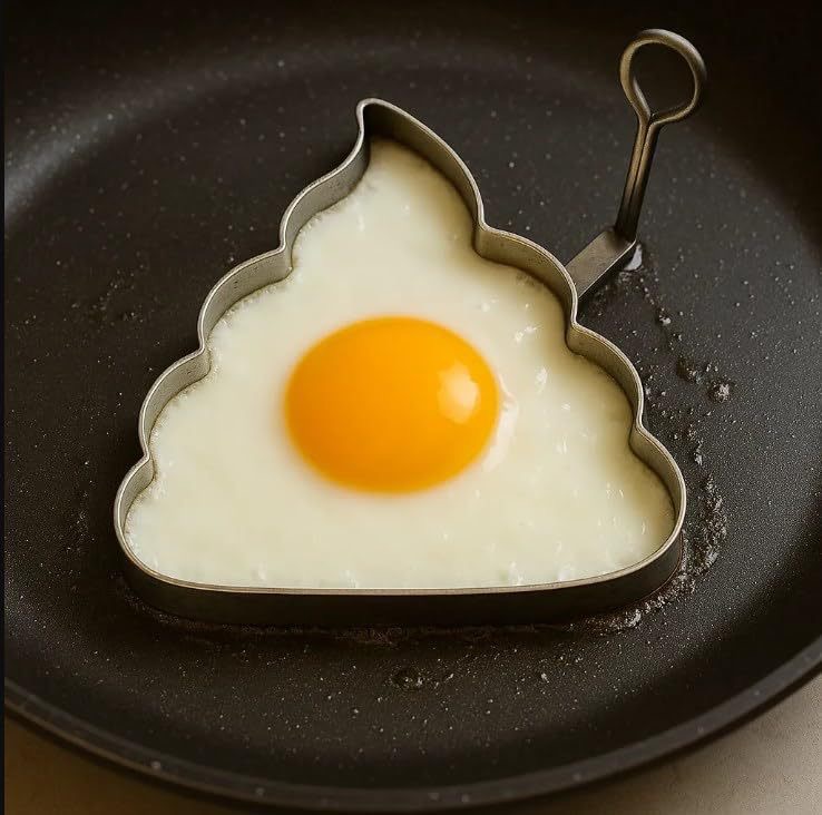🍳Funny Middle Finger Egg Mold🤨