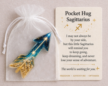 Zodiac Glass Pocket Hug