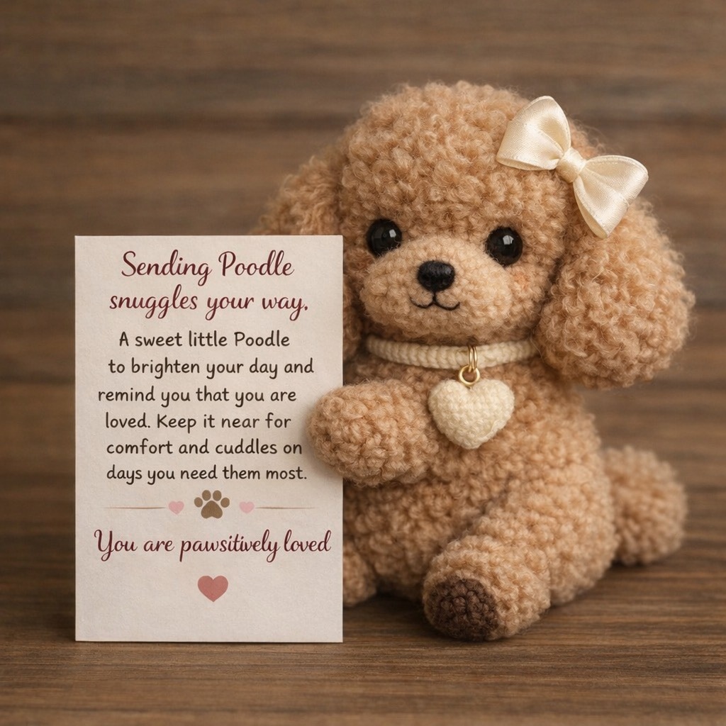 🐾Handmade Crochet Dog Emotional Companion