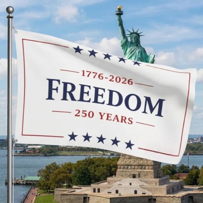 🇺🇸 Freedom 250 Years American Flag (1776–2026)