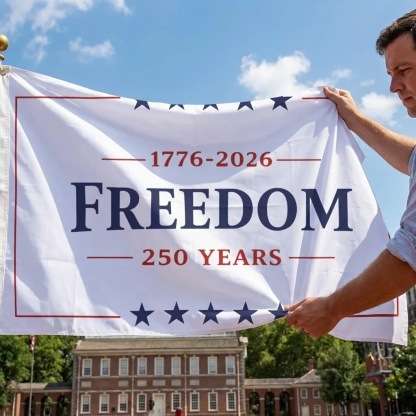 🇺🇸 Freedom 250 Years American Flag (1776–2026)