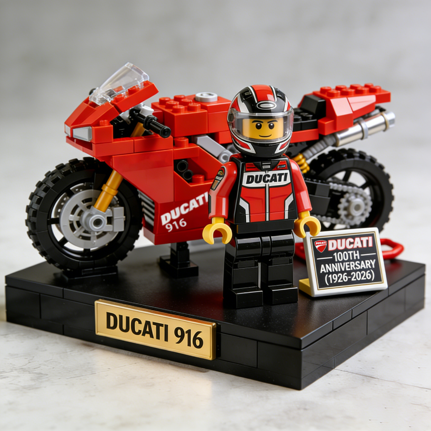 DUCATI 100TH ANNIVERSARY BRICK EDITION