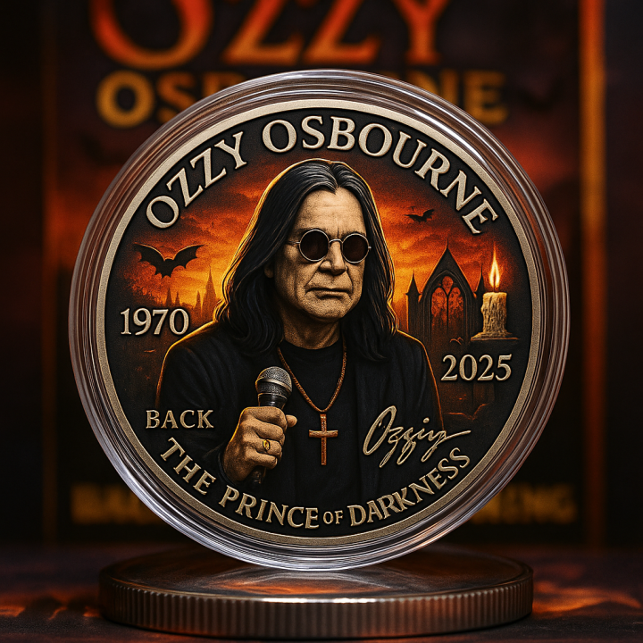 🔥Ozzy Osbourne Farewell Coin