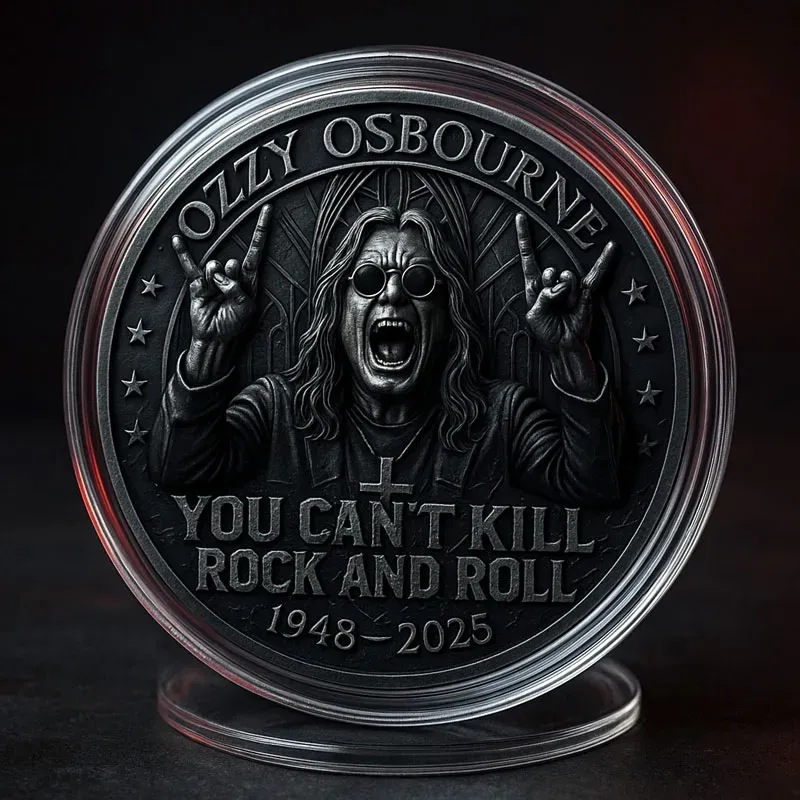 🔥Ozzy Osbourne Farewell Coin