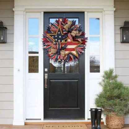 🔥Flash Sale-60% Off🔥Honor the Journey: The Hand-Crafted 250th Anniversary Tribute Wreath