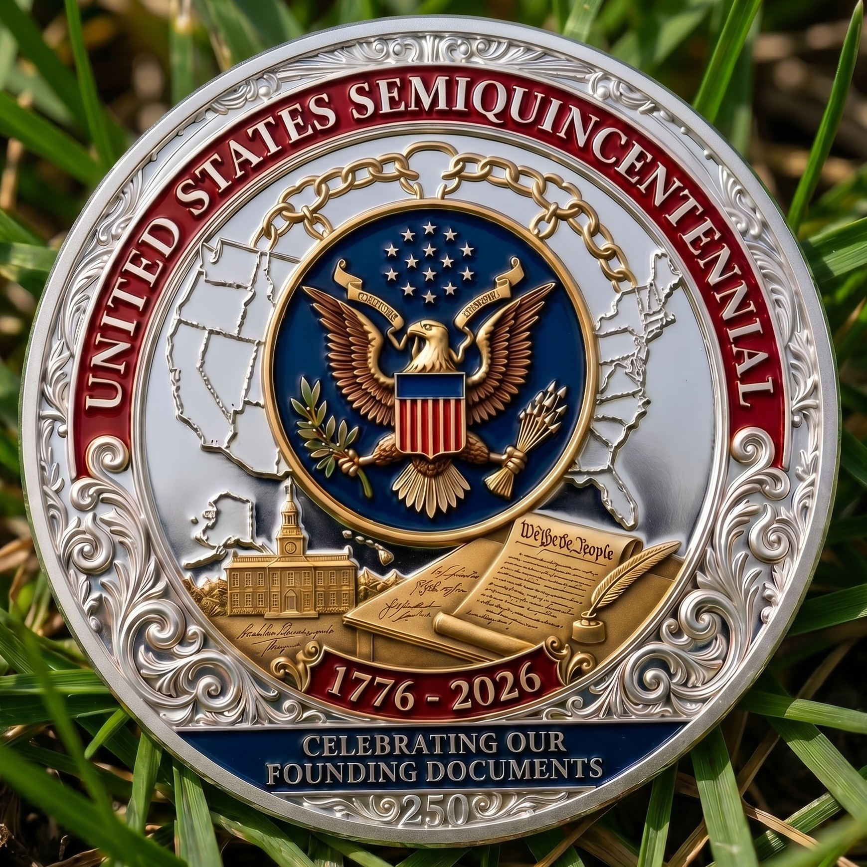 🔥Hot Sale 60% OFF🔥America 250th Anniversary Commemorative Challenge Coin
