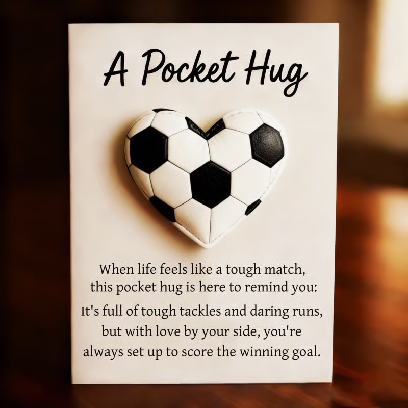 ⚾Sport-Themed Pocket Hug Collection with Inspirational Gift Cards💌