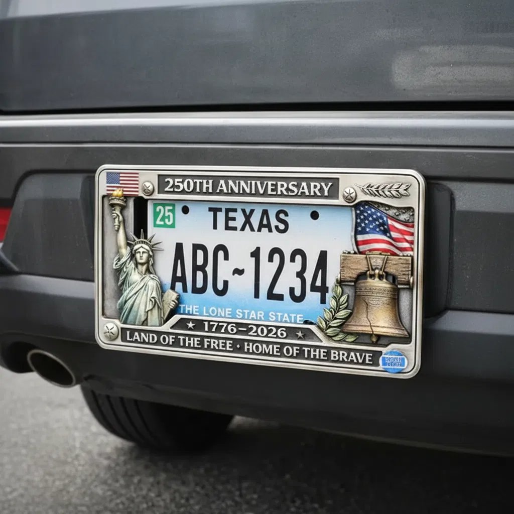 🔥HOT SALE 49% OFF🦅250th Anniversary Commemorative License Plate Frame