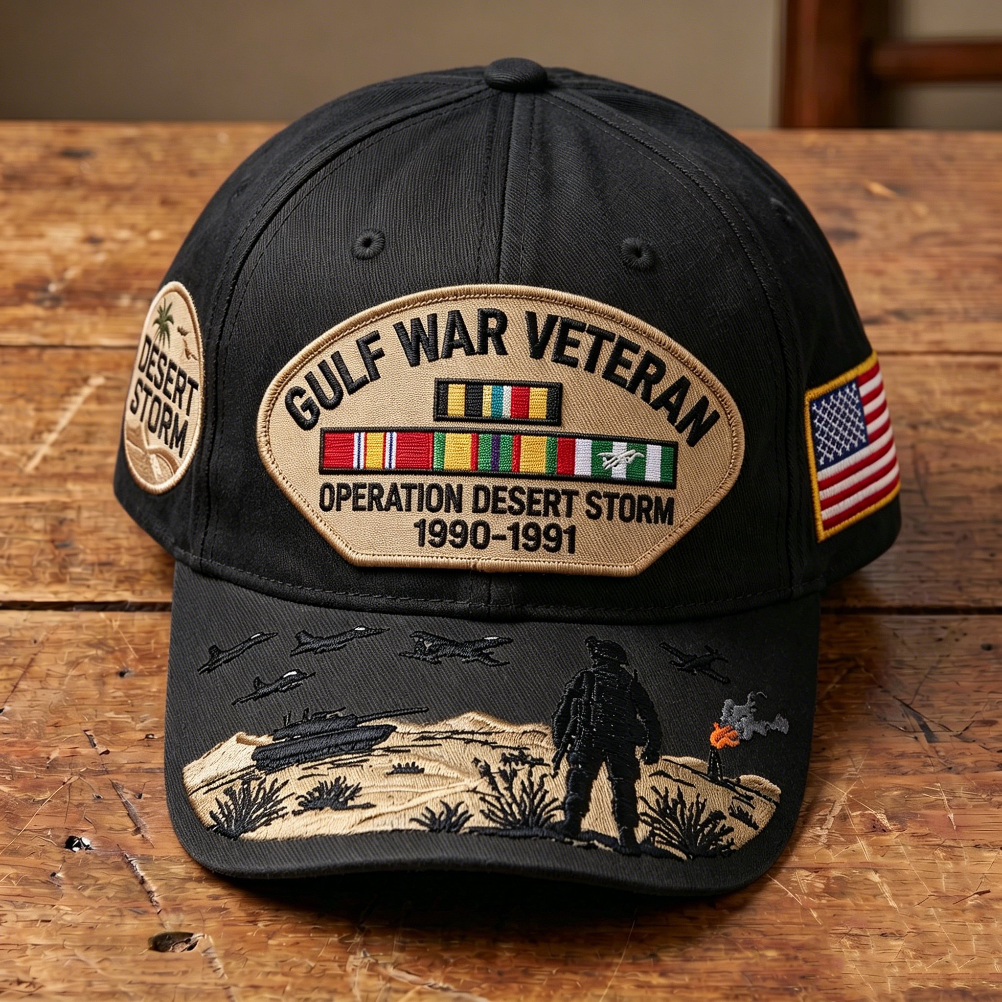 🇺🇸 Last Day Promo: 70% OFF 🎖️ - Gulf War Veteran Tribute Cap