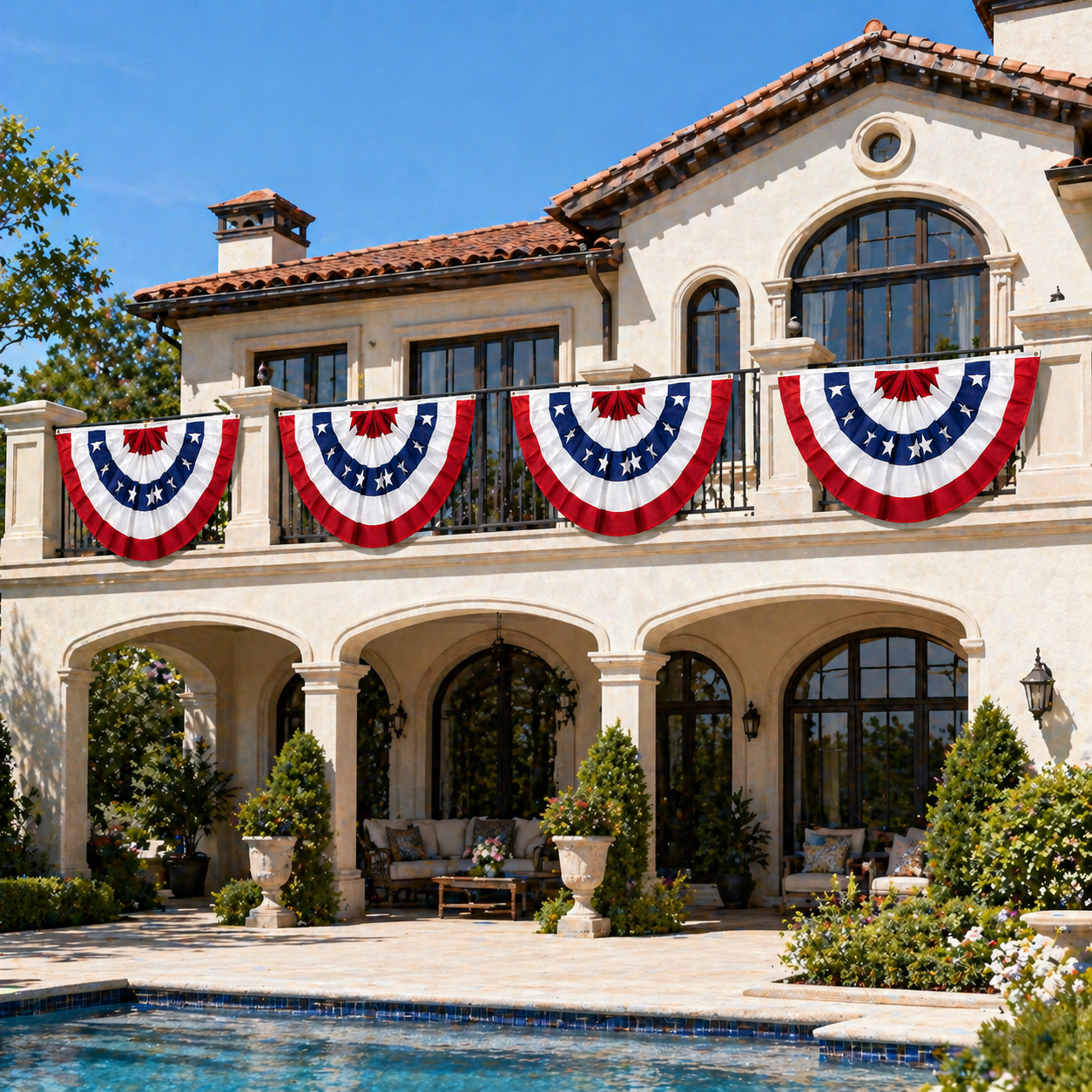 250th Anniversary USA Fan Flag