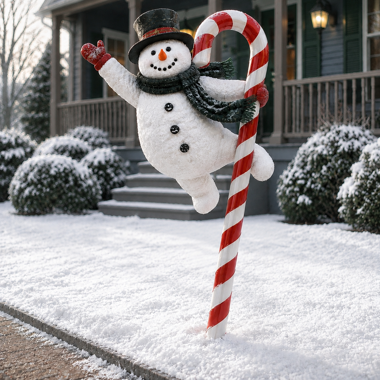 Christmas Magic Metal Garden Stakes