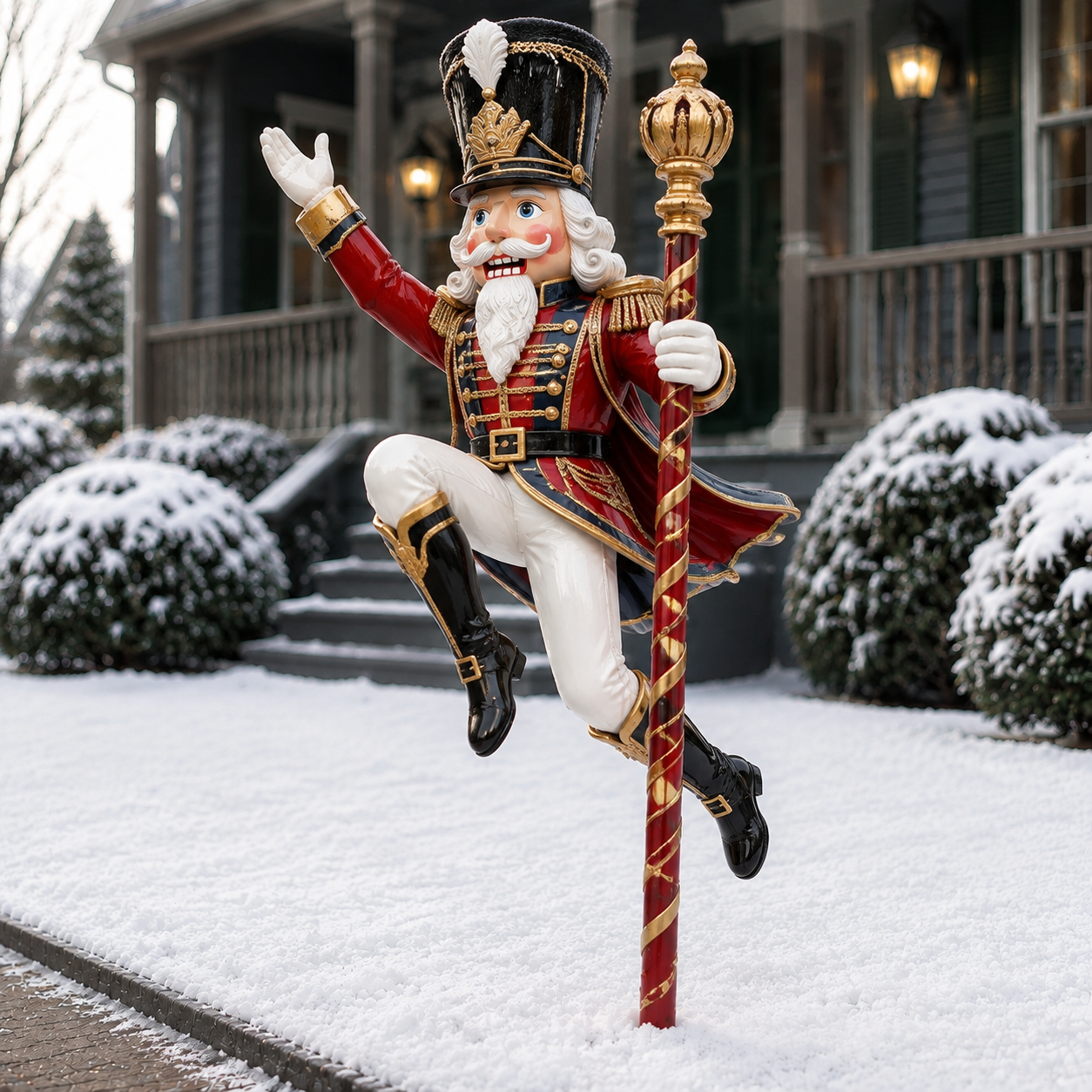Christmas Magic Metal Garden Stakes