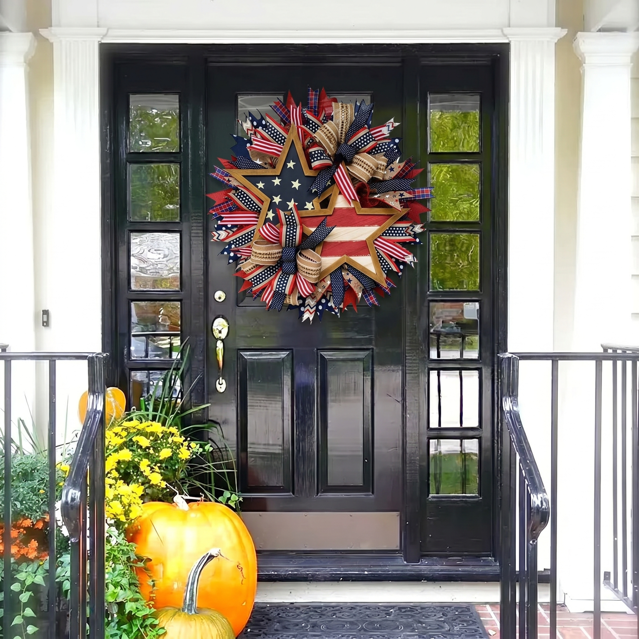🔥Flash Sale-60% Off🔥Honor the Journey: The Hand-Crafted 250th Anniversary Tribute Wreath