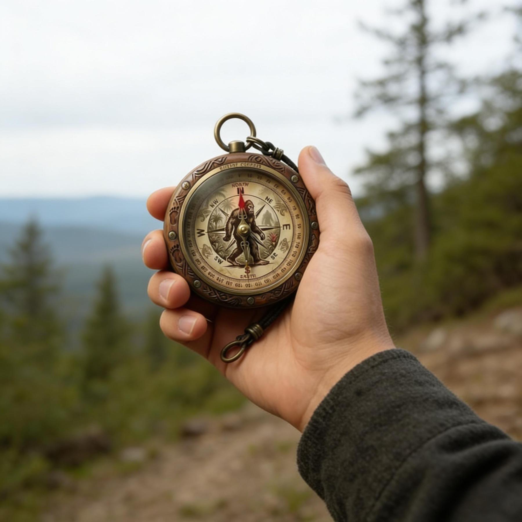 🧭🌲Bigfoot Adventure Compass