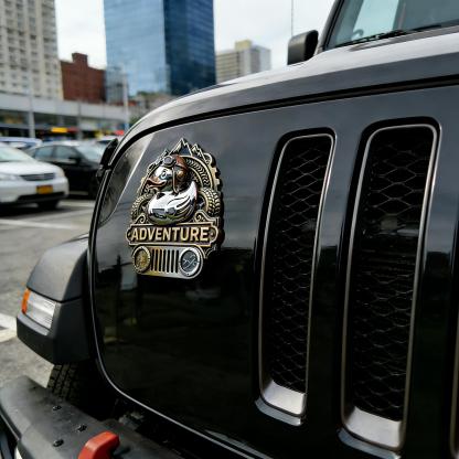 🦆Adventure Duck Car Badge