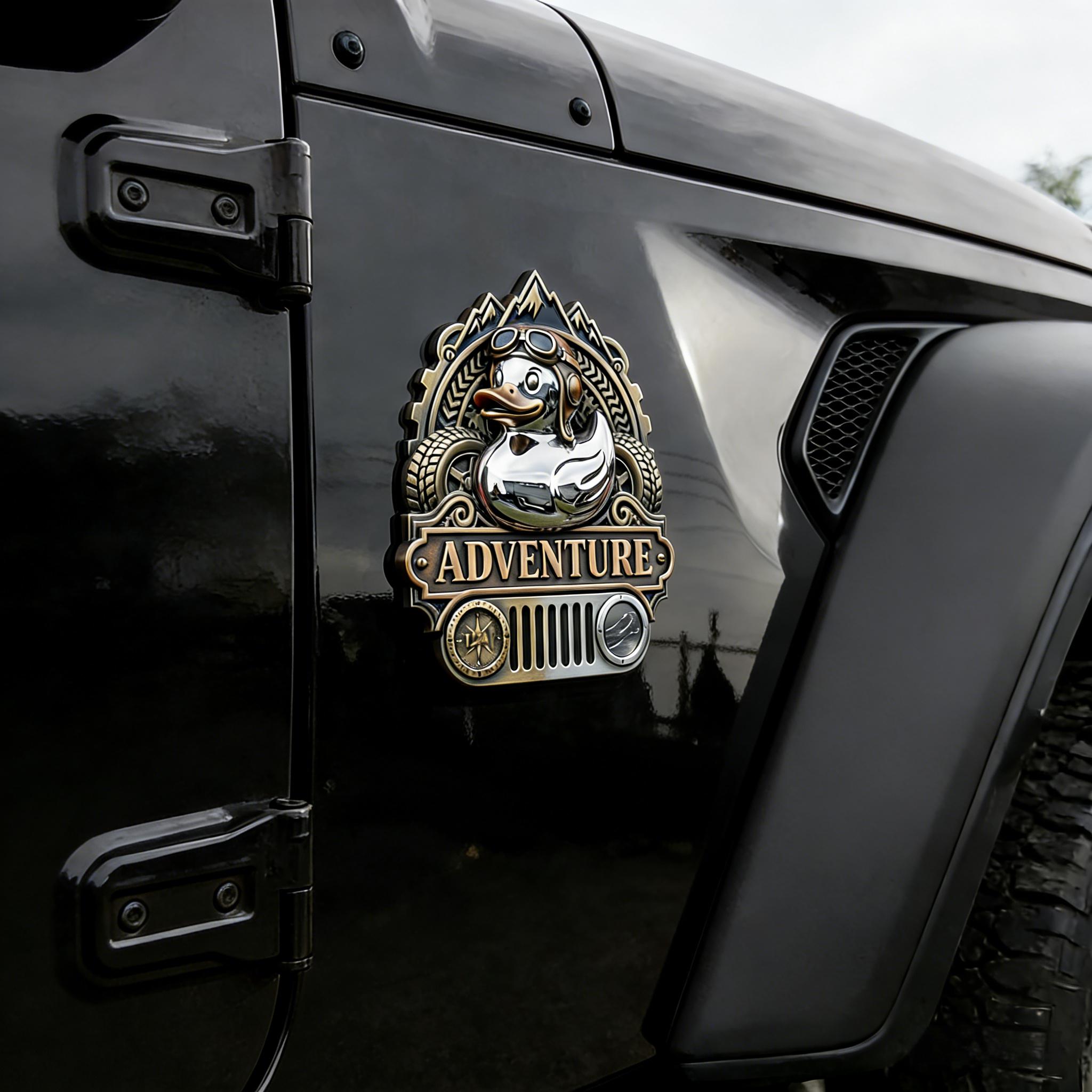 🦆Adventure Duck Car Badge