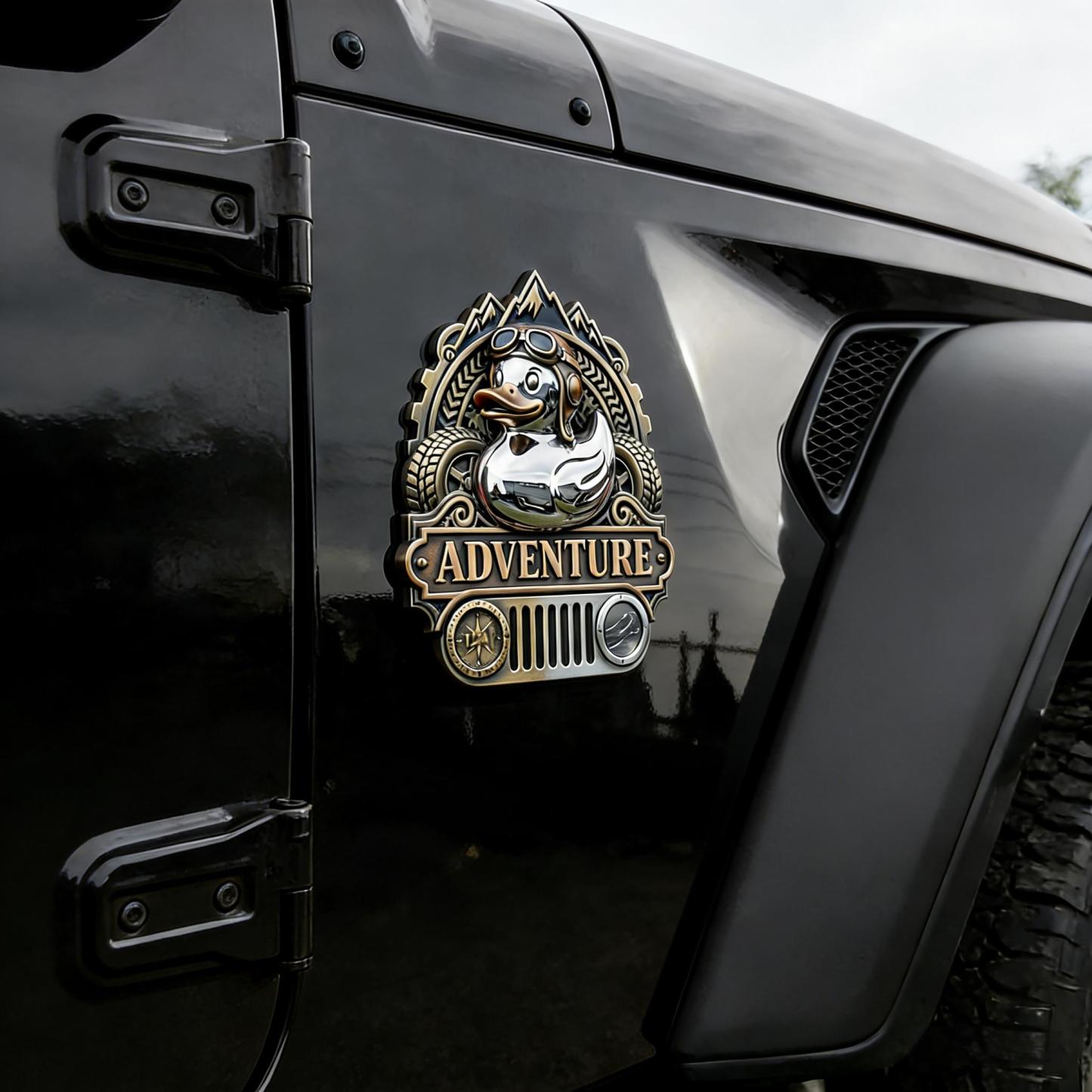 🦆Adventure Duck Car Badge