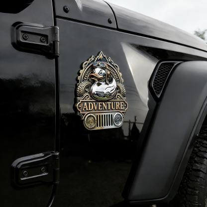 🦆Adventure Duck Car Badge