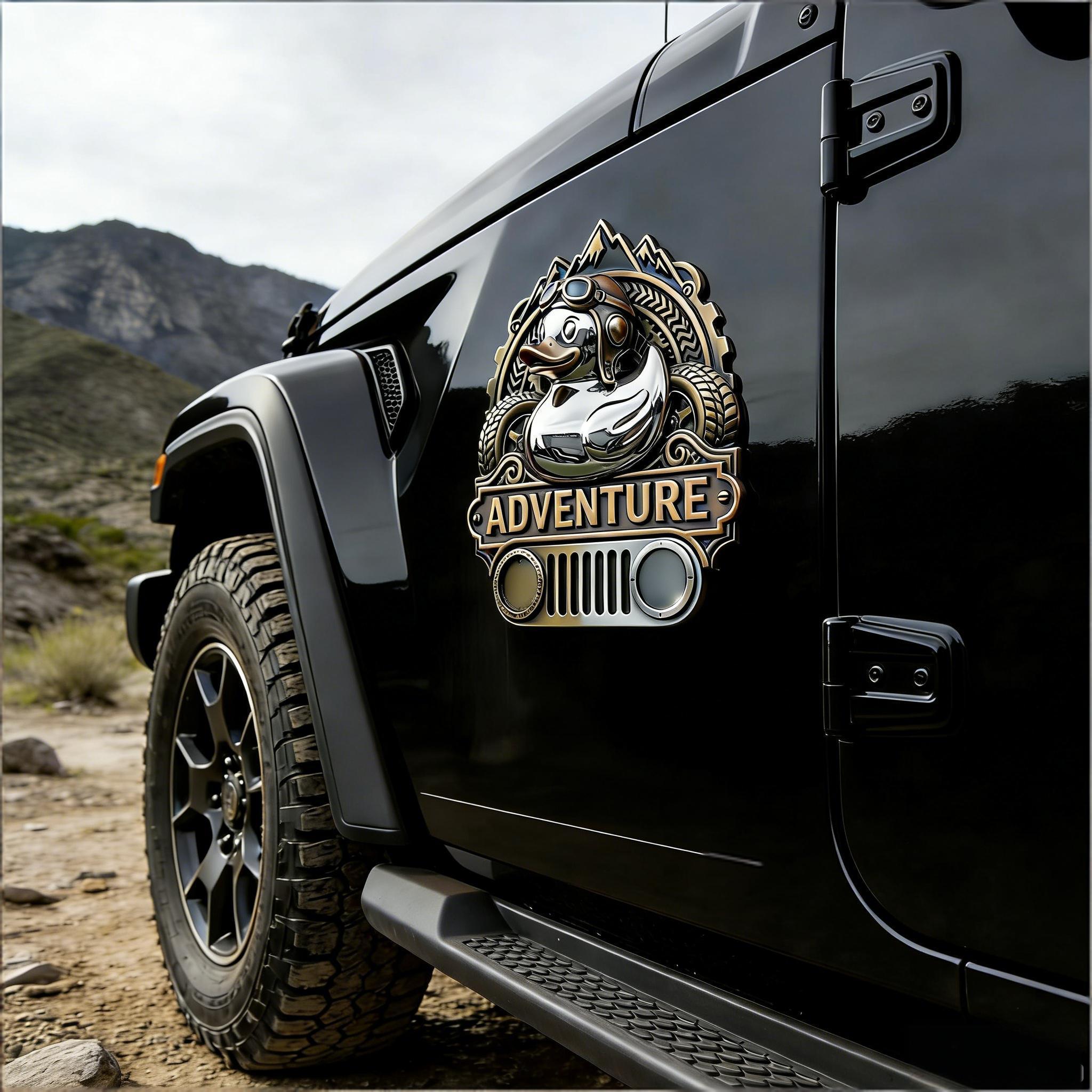 🦆Adventure Duck Car Badge