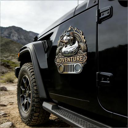🦆Adventure Duck Car Badge