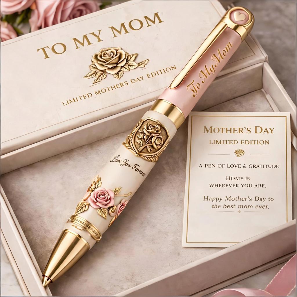 💖🎁To My Mom Floral Pen Gift