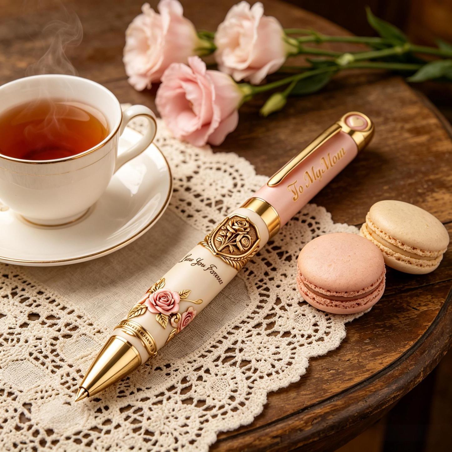 💖🎁To My Mom Floral Pen Gift