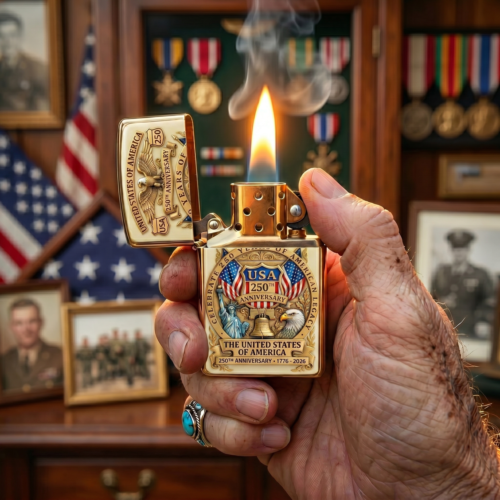 ⚡️Last Day 70% OFF -🎁USA 250th Anniversary Lighter
