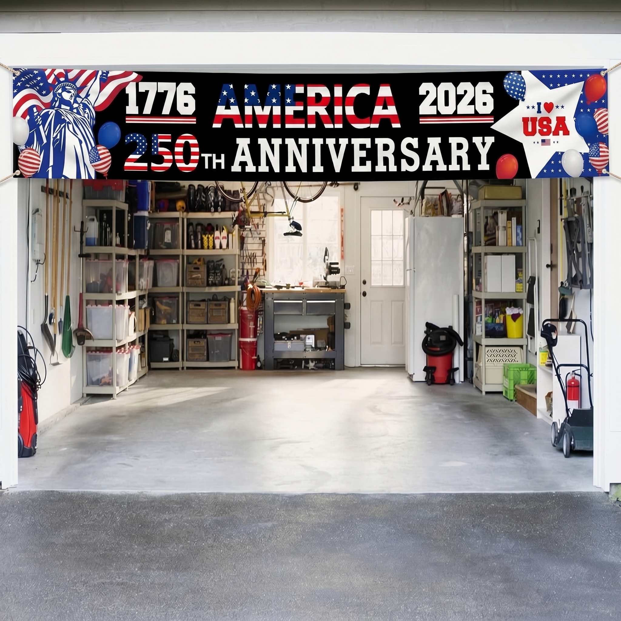 AMERICA 250TH ANNIVERSARY BANNER
