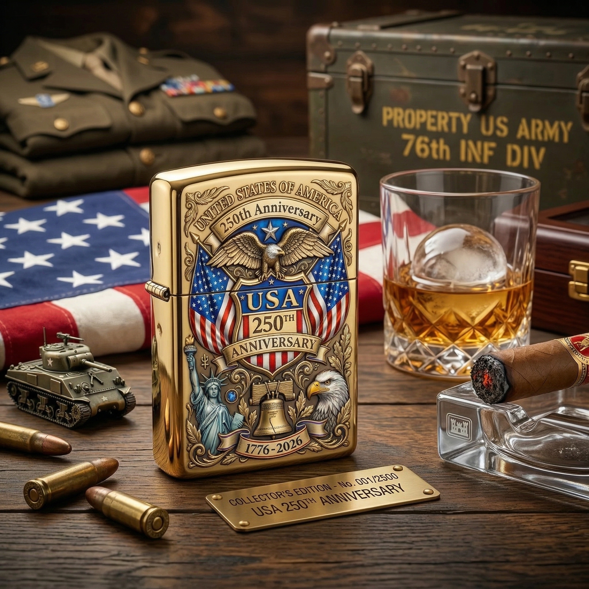 ⚡️Last Day 70% OFF -🎁USA 250th Anniversary Lighter