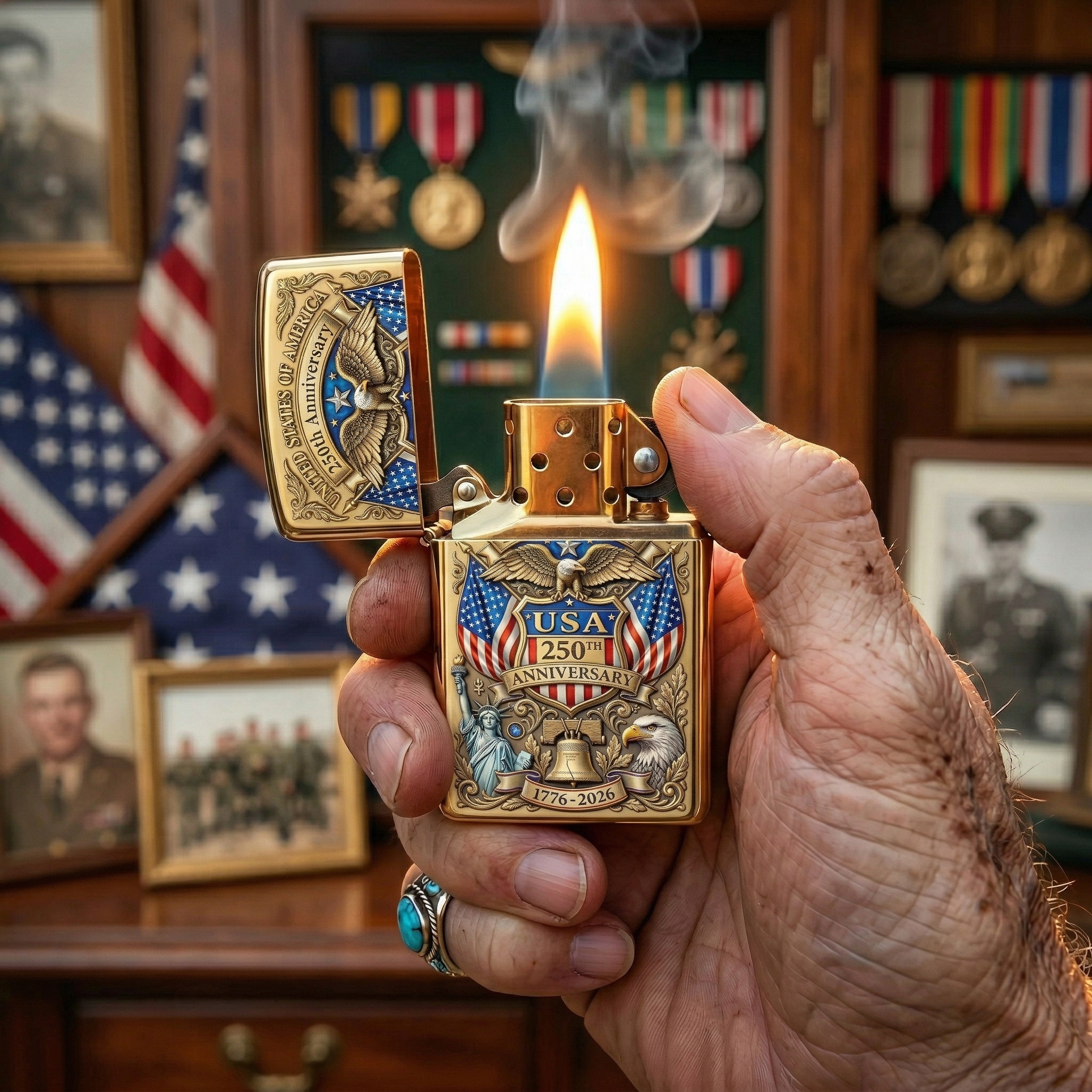 ⚡️Last Day 70% OFF -🎁USA 250th Anniversary Lighter