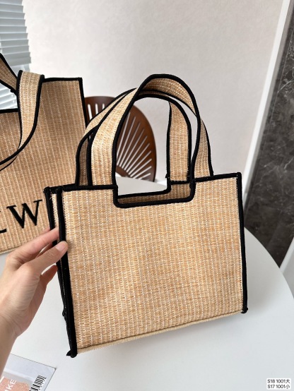 L Style Island Weave Shopping Bag