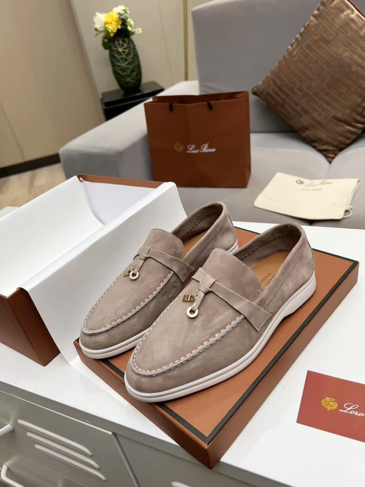 L style Loafers Shoe