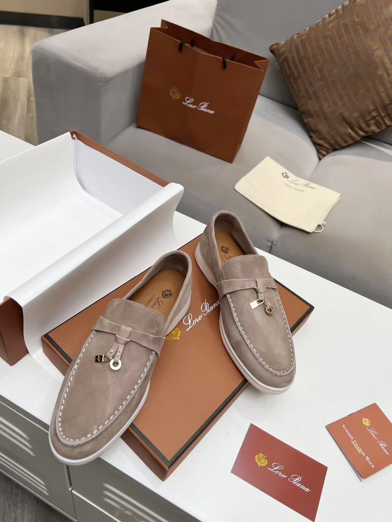 L style Loafers Shoe