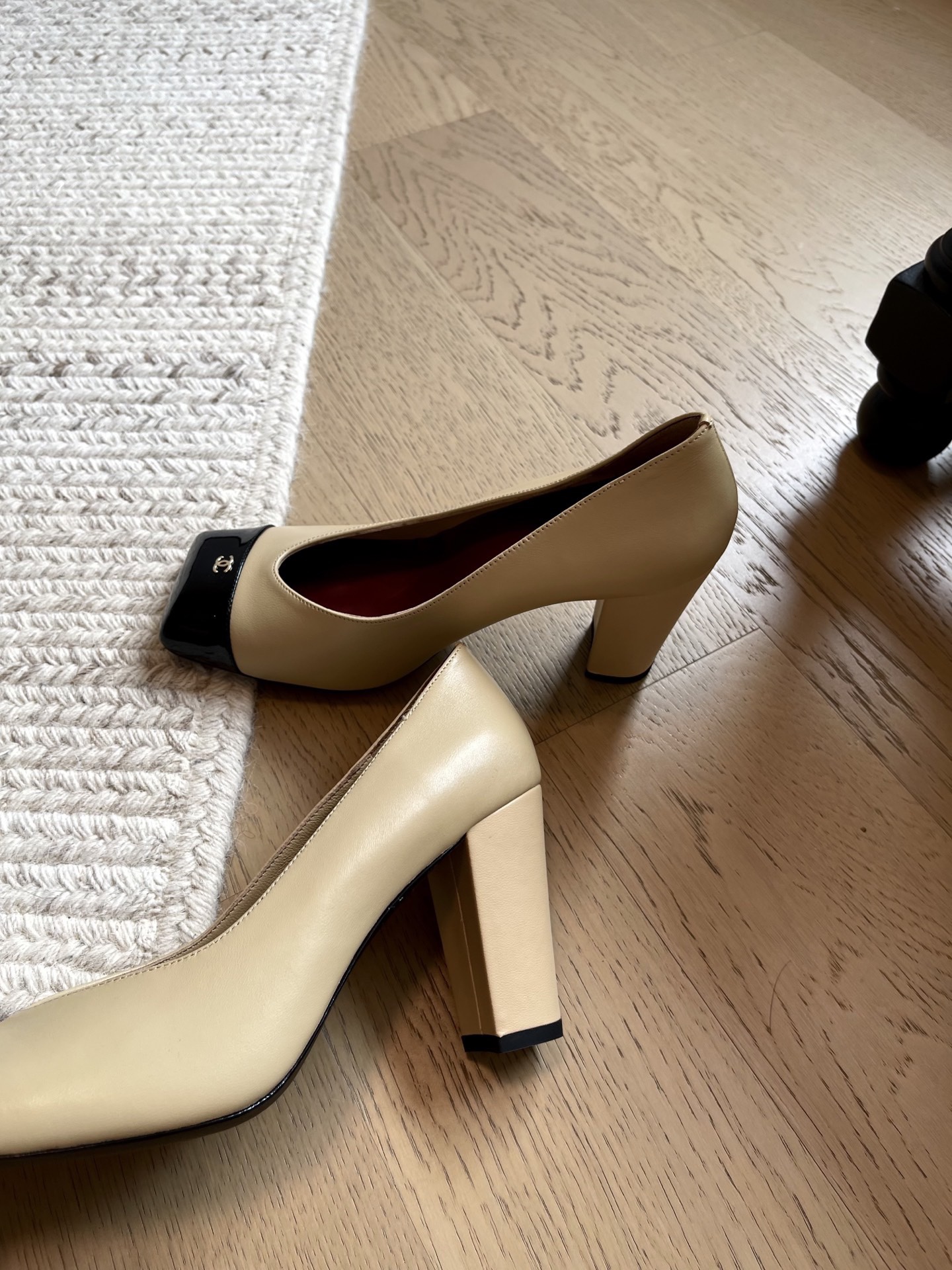 Square-toe high heels 35-42