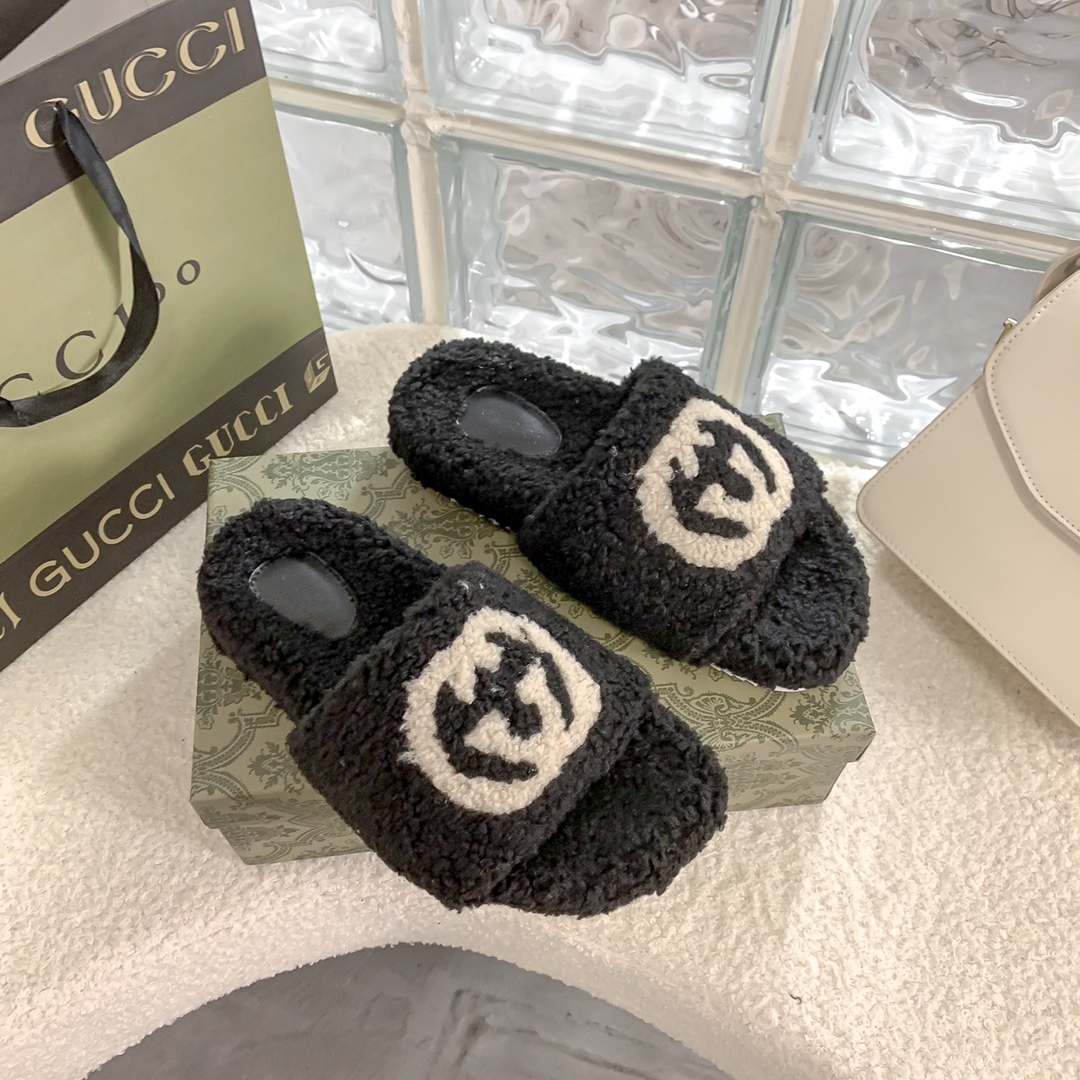 G style winter wool slippers-Luxeon