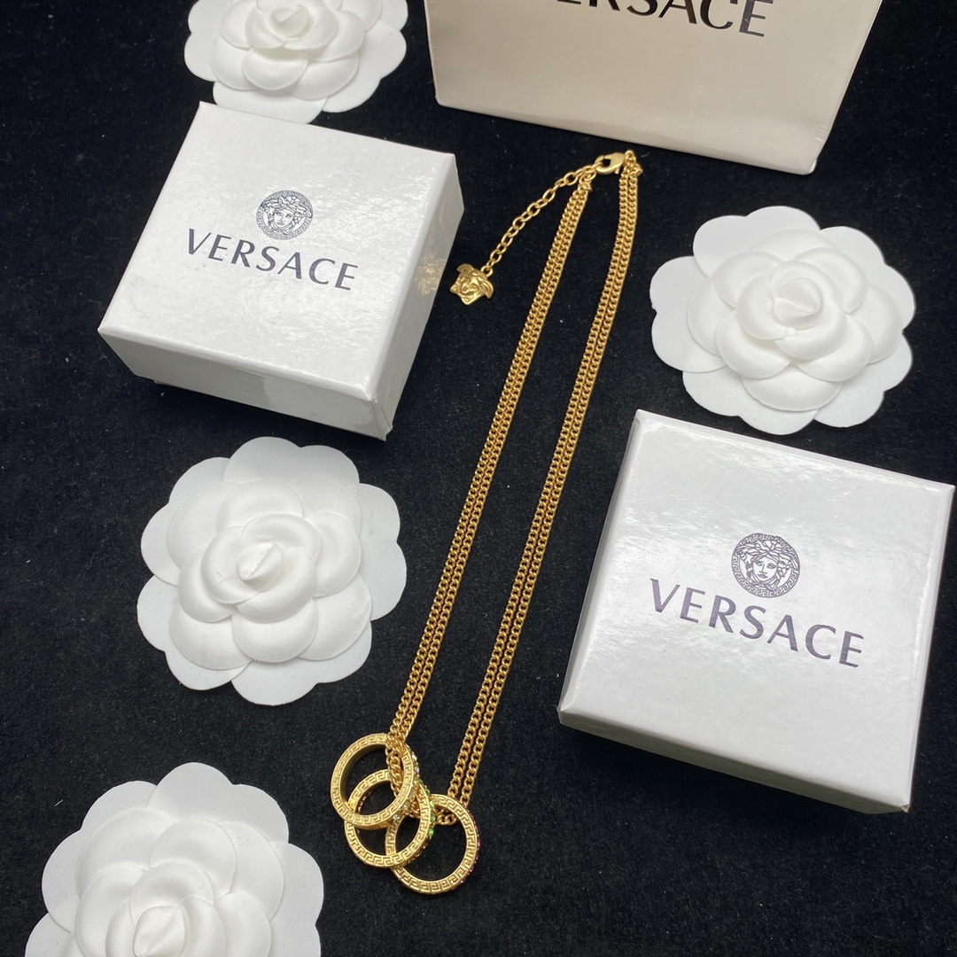 Versace Fashion New Necklace-Luxeon