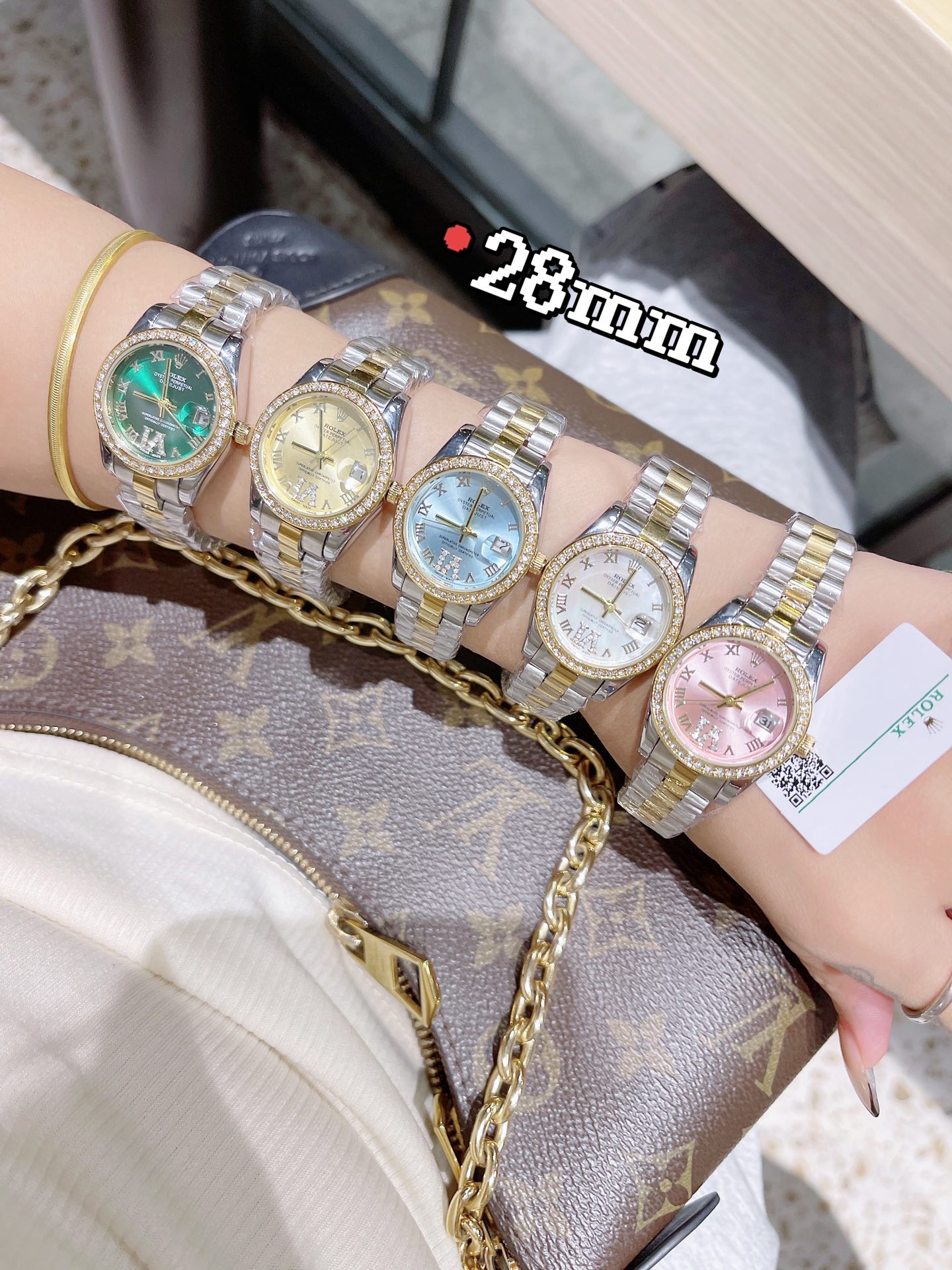 Rolex Watch Women Butterfly Clasp 316 Fine Steel Strap-Luxeon