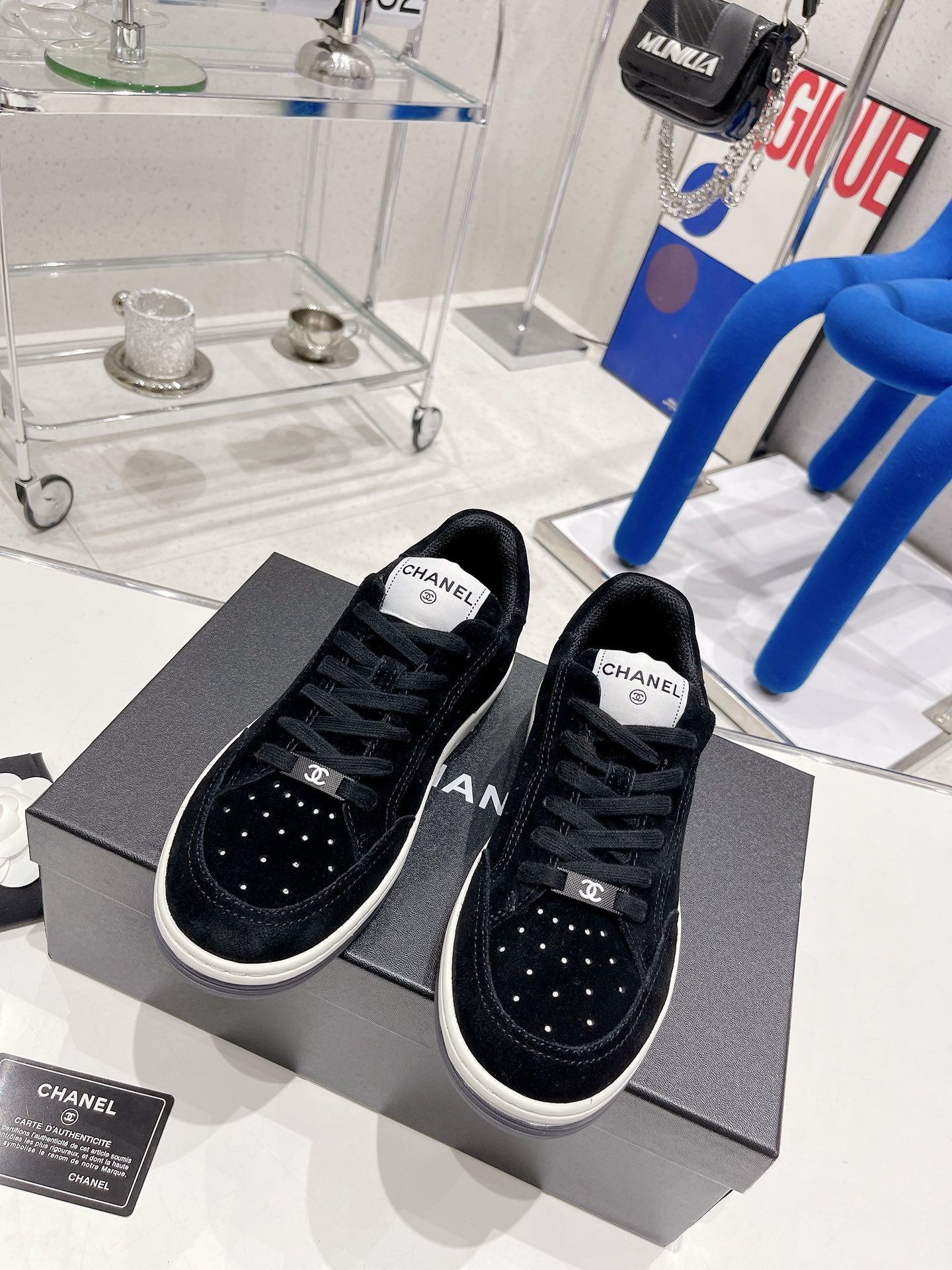 C style new all-matching skate shoes casual shoes-Luxeon