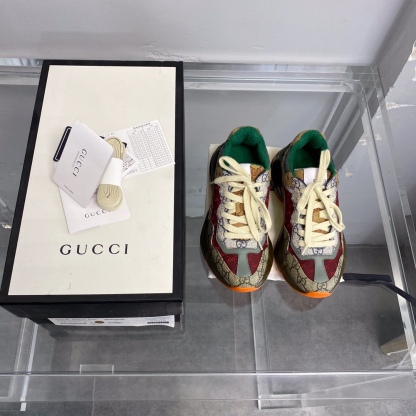 G style new rhyton thick bottom sneakers dad shoes-Luxeon