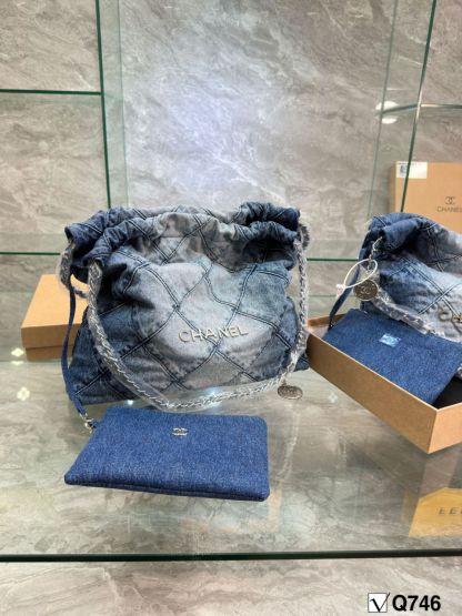 C style jeans bags-Luxeon